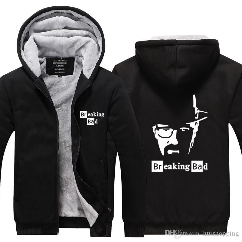 2019 Fashion Clothing Winter Breaking Bad Hooded Jackets And Coats