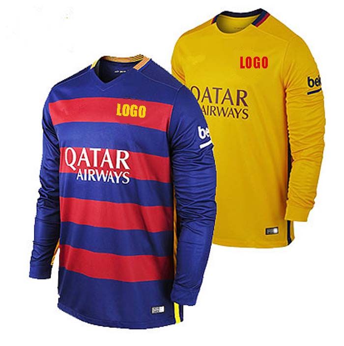 fcb long sleeve jersey