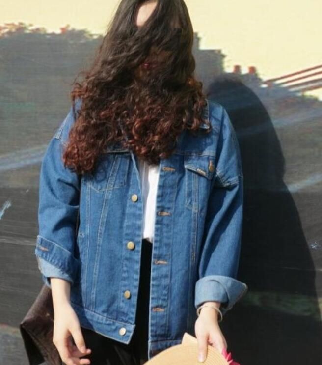 jaqueta jeans vintage feminina