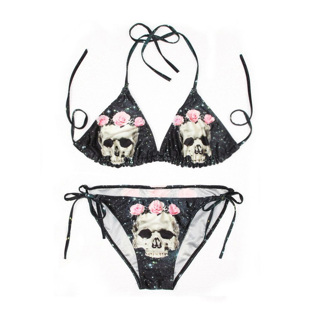skull bikini victoria's secret