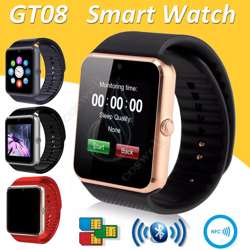 gt08 smart watch sim card