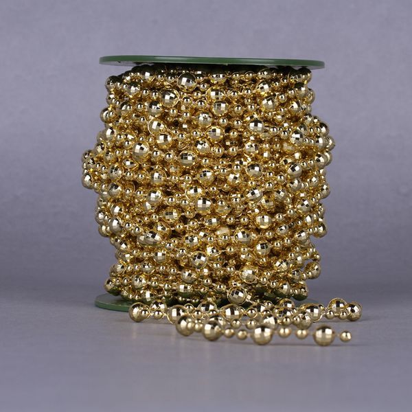 15meter 1spool 8mm 3mm Silver Gold Plated Diamond Bead Chain