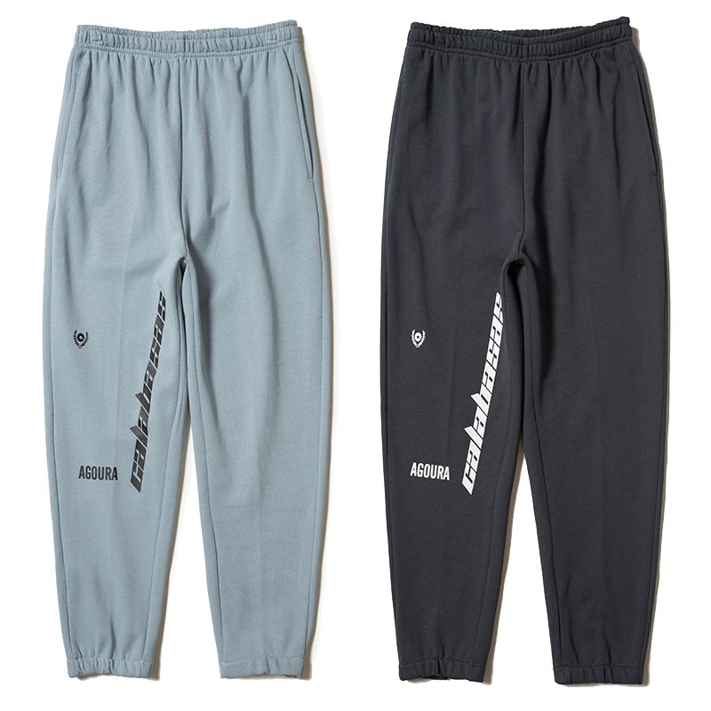 calabasas track pants blue