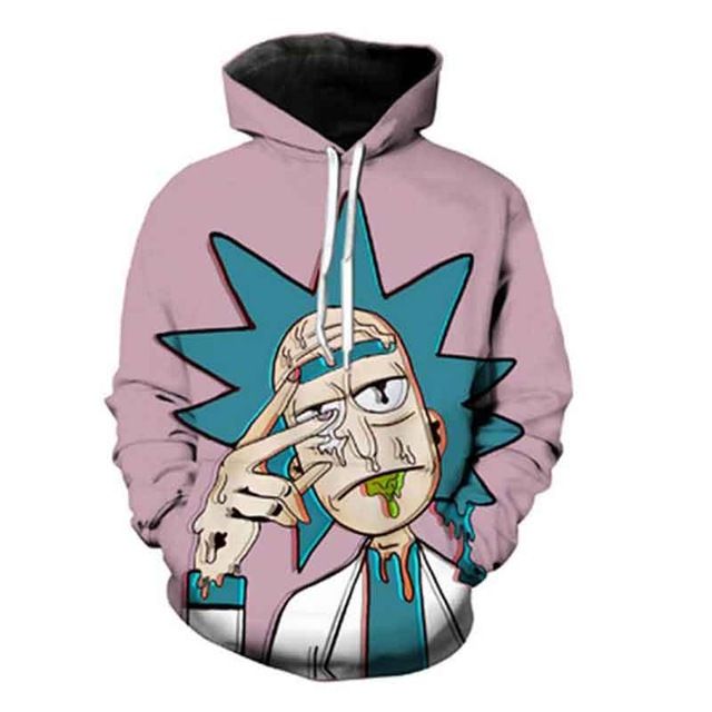 rick y morty moletom com capuz