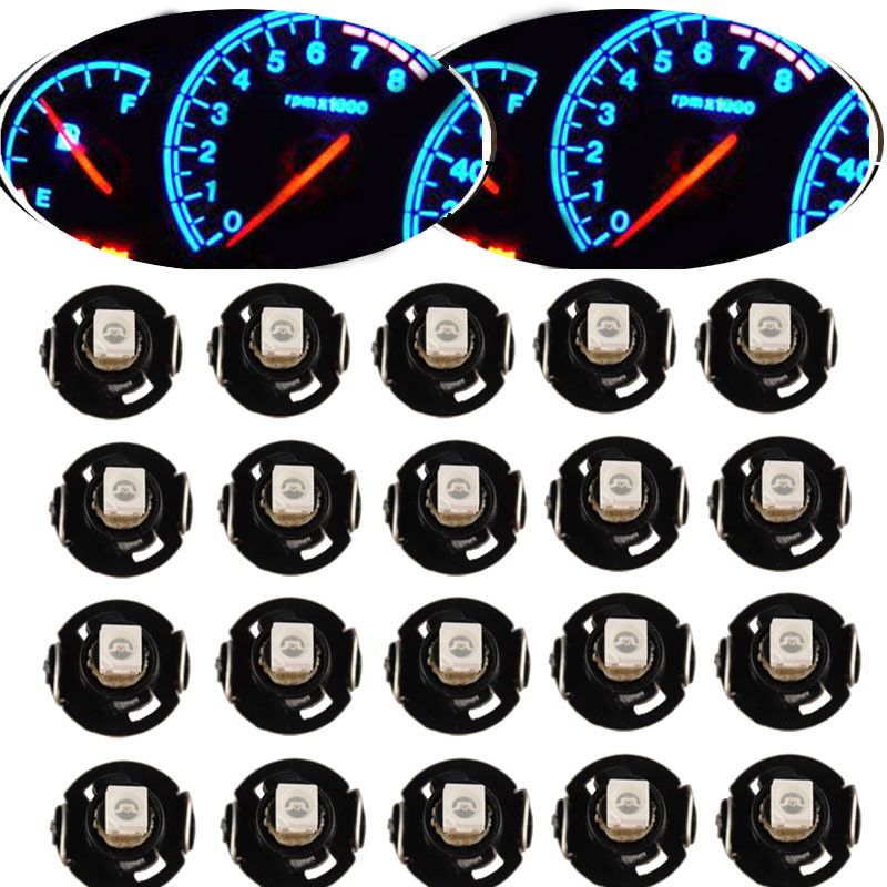 10x White T4 T4.2 Neo Wedge 1-SMD LED Cluster Instrument Dash Climate Light Bulb 10x White T4 T4.2 Neo Wedge 1-SMD LED Cluster Instrument Dash Climate Light Bulb