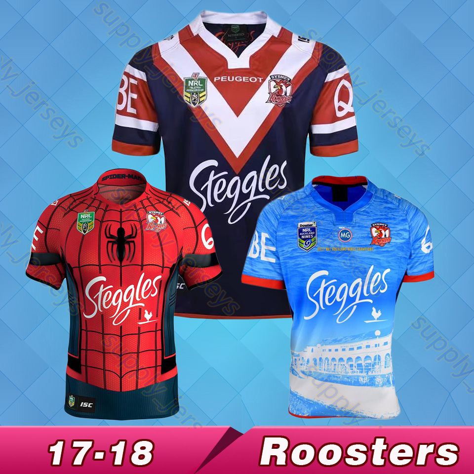 roosters spiderman jersey