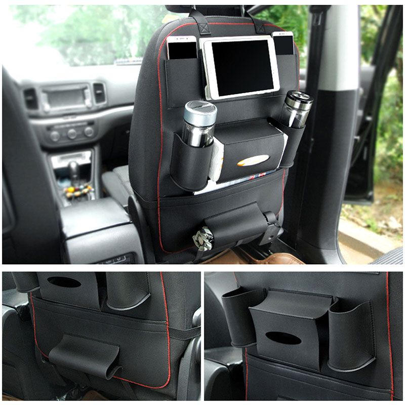Organizador De Almacenamiento Bolsa De Cuero Para Coche Organizador De Almacenamiento Bolsa De Cuero Para Coche