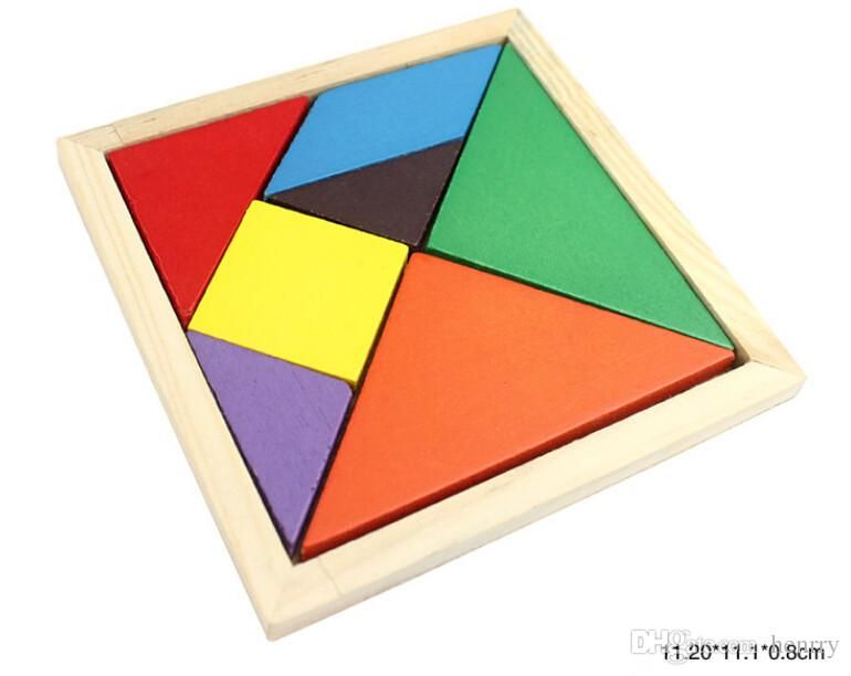 Puzzles Online Sale Wholesale Childrens Educational Wooden Toys Colored Jigsaw Puzzle Shape Cognitive Building Blocks Assembled Toys 388001160 Dhgate Com