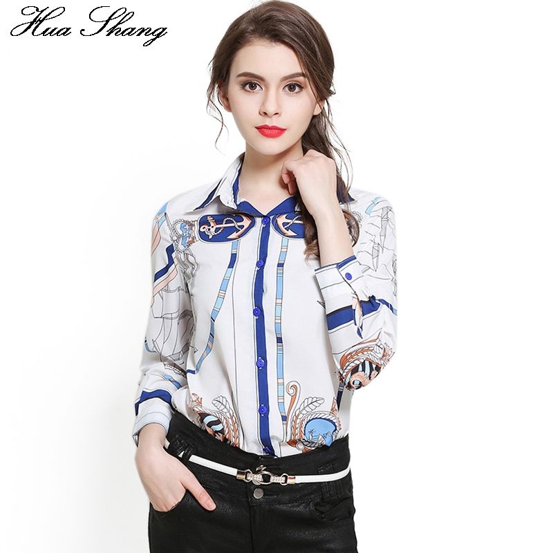 Compra Blusas Femininas Moda Vintage Mujeres OL Oficina Camisa Blusa Gasa  Mujer Manga Larga Tops De Impresión Mujer Ropa Barato | Entrega Rápida Y  Calidad | Es.Dhgate