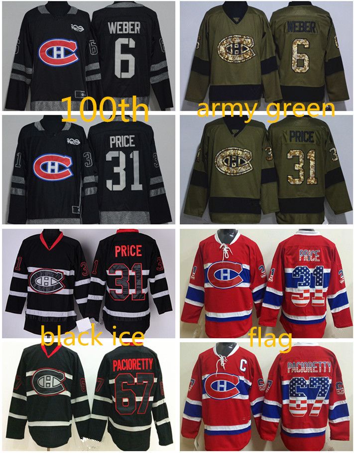 montreal canadiens 100th anniversary jerseys