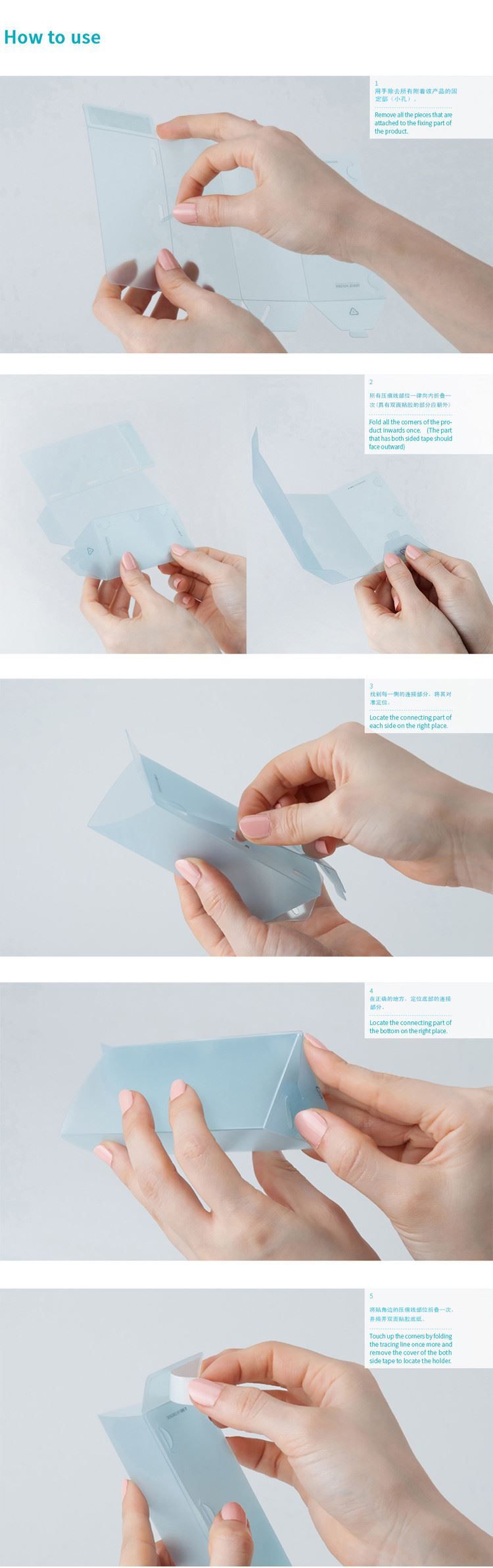 2019 Diy Creative Pencil Pen Holder Triangle Square Artifact