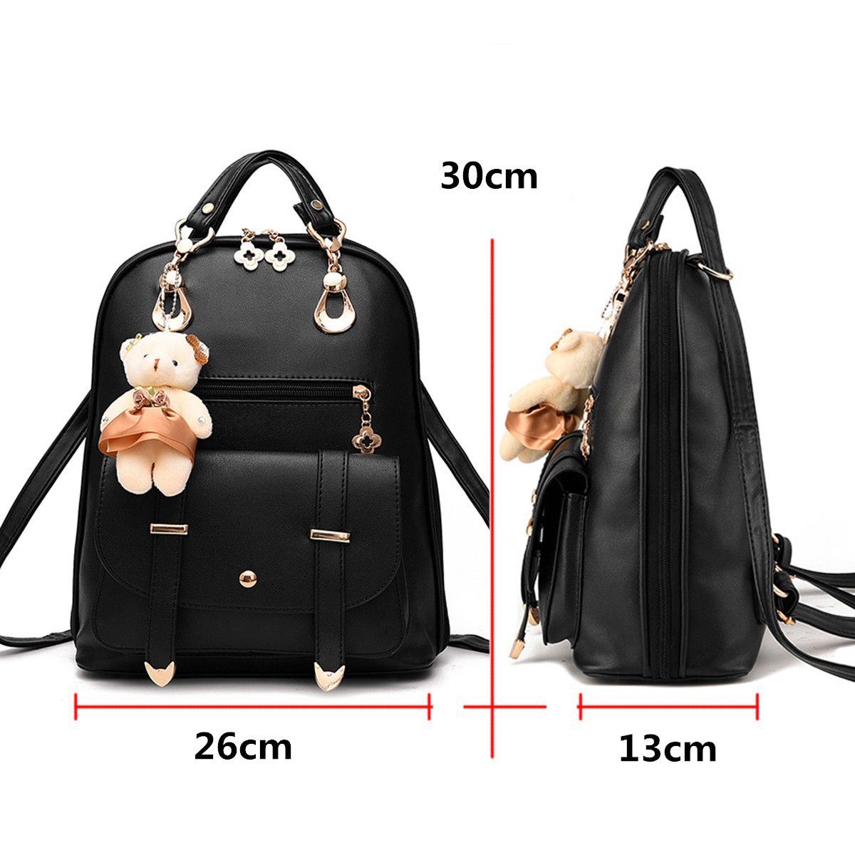 Mochilas Mujer Elegante y elegante bolso la mochila de un solo hombro Mochila