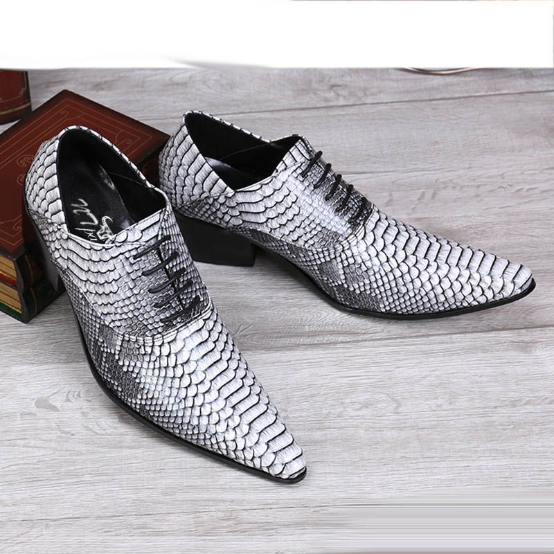 Großhandel Grau Weiß Schlangenmuster Herrenschuhe Geunine Lederschuhe Spitz Oxfords Business Schuhe Für Männer Von Himalayasstore, $88.45 Auf Großhandel Grau Weiß Schlangenmuster Herrenschuhe Geunine Lederschuhe Spitz Oxfords Business Schuhe Für Männer Von Himalayasstore, $88.45 Auf