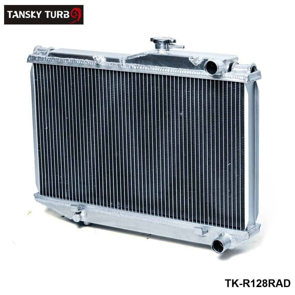 Discount TANSKY Aluminum Radiator NEW RACING For Toyota Corolla AE86 MT