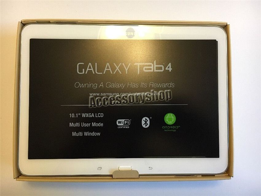 Refurbished Original Samsung Galaxy Tab 4 10.1 SM T530 T530 10.1 Inch Wifi  16GB ROM Quad Core 3.0MP Camera Android Tablet PC Black And White From  Accessoryshop, $135.68 | DHgate.Com