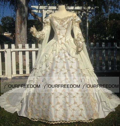 vintage celtic wedding dress