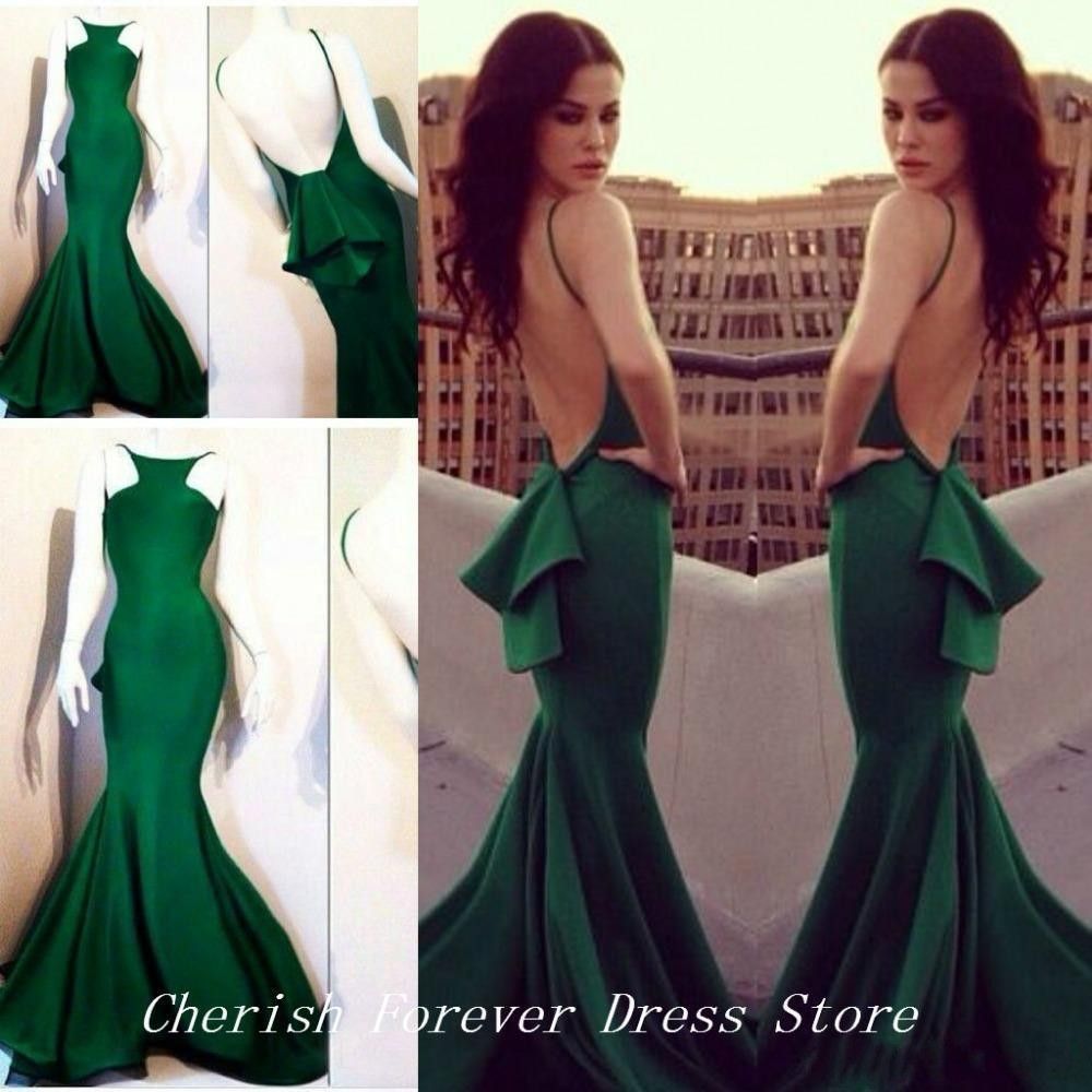 emerald green fitted dress