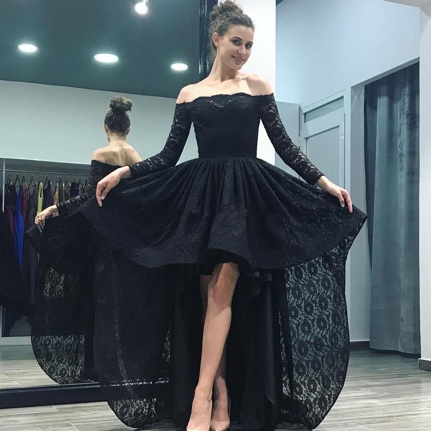 black gowns 2018