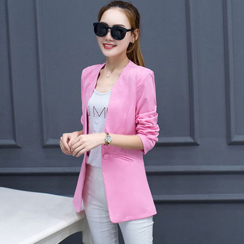 Acquistare Giacche E Cappotti Da Donna Taglie Forti Abbigliamento Da  Ufficio Manica Lunga Blazer Bianco Nero Slim Giacca Da Uomo Giacche  Cappotto Coreano Donna Economico | Consegna Veloce E Qualità | It.Dhgate