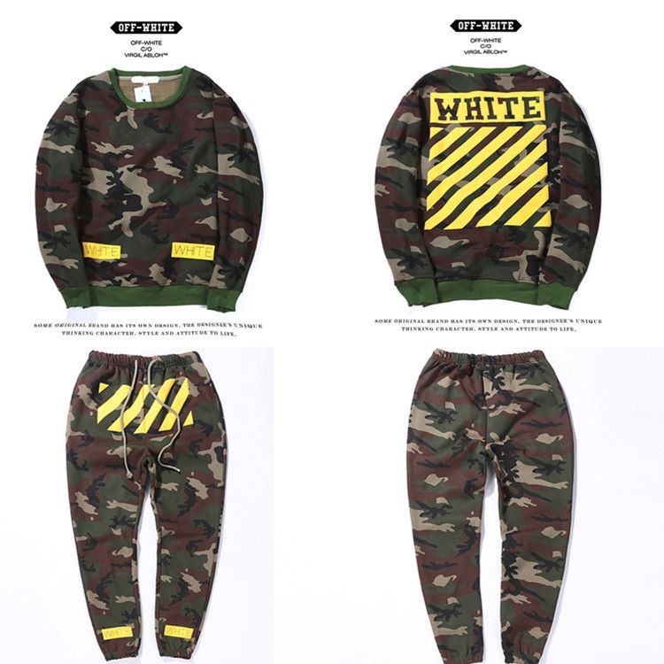 mens off white tracksuit