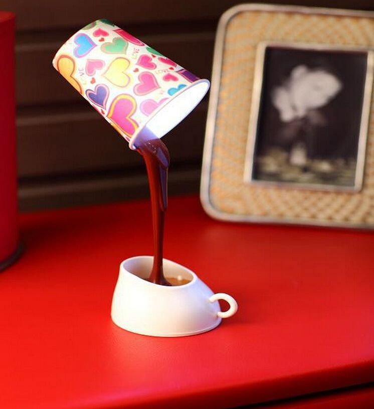 2018 Decorate Lamp Coffee Table Night Mood Lights Cup Dual Led Decorate Lamp Coffee Table Night Mood Lights Cup Dual Led 2018 Lamparas De Mesa Lamps