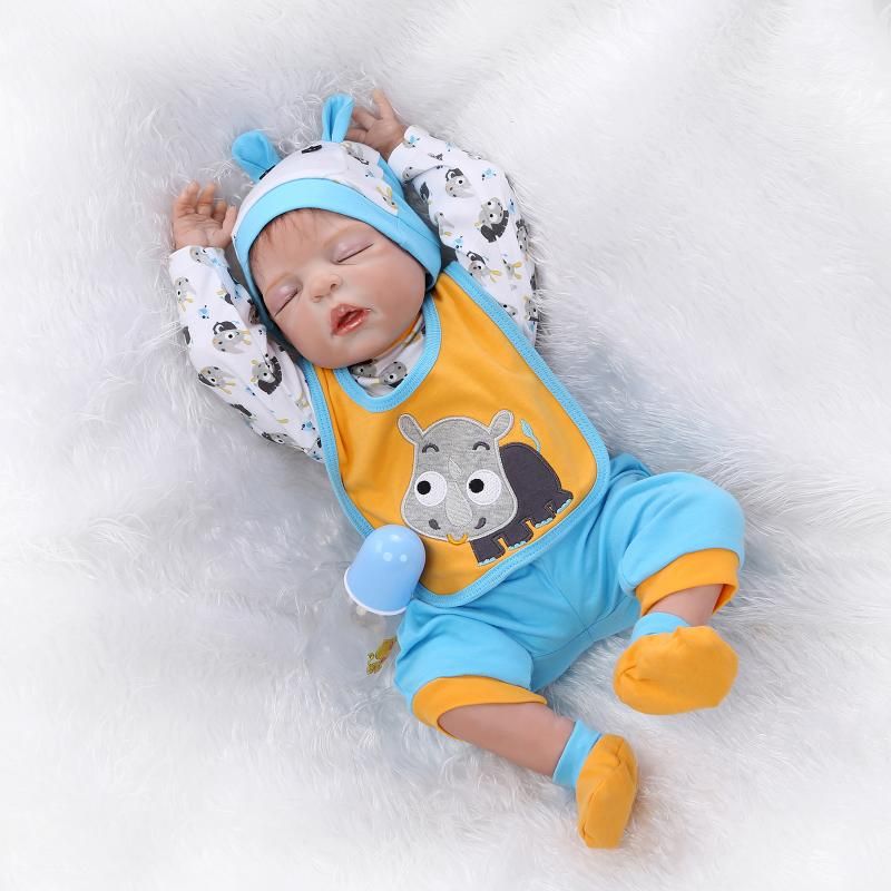 realistic sleeping baby doll