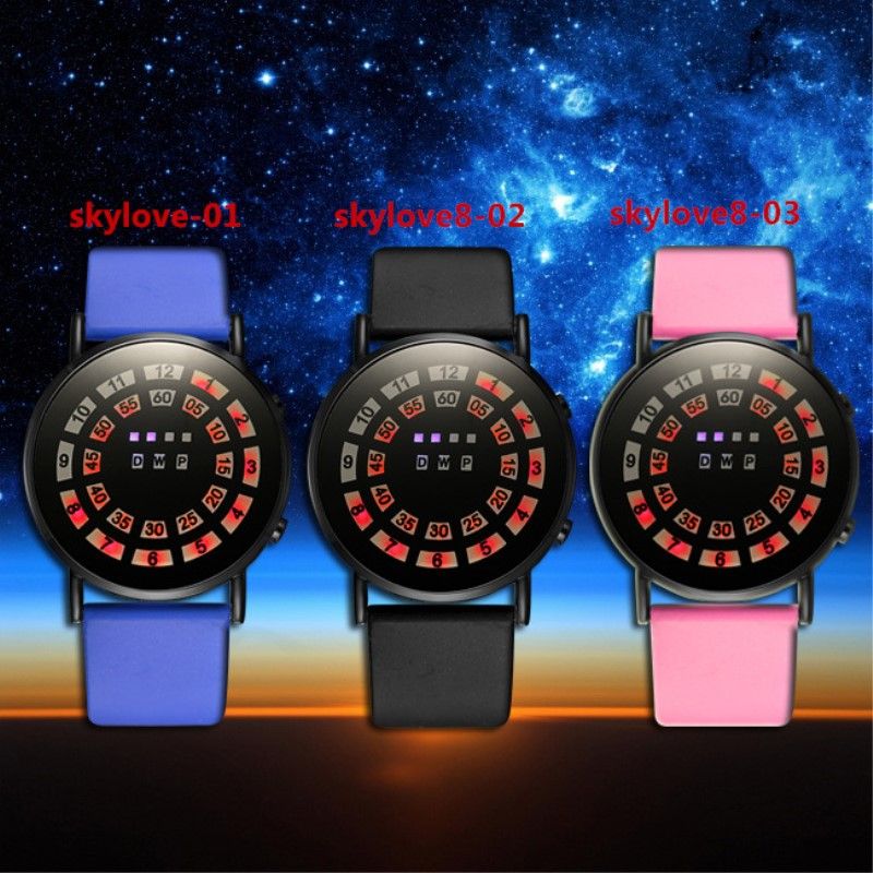 Satin Al Ultra Ince Ultra Serin Led Topu Tipi Dijital Saat Moda Yaratici Seker Renk Ogrenci Cift Erkek Kadin Genel Silikon Elektronik Saatler Tl56 95 Dhgate Comda