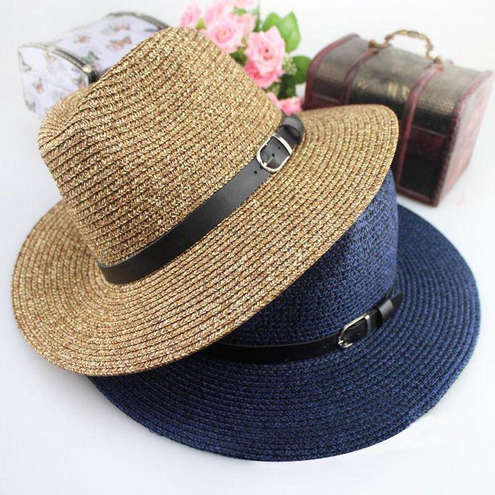 high end straw hats