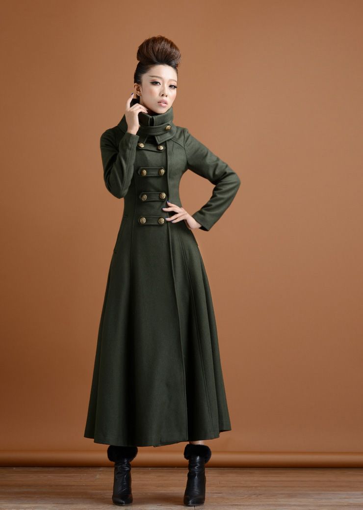 Vintage maxi coats Clearance