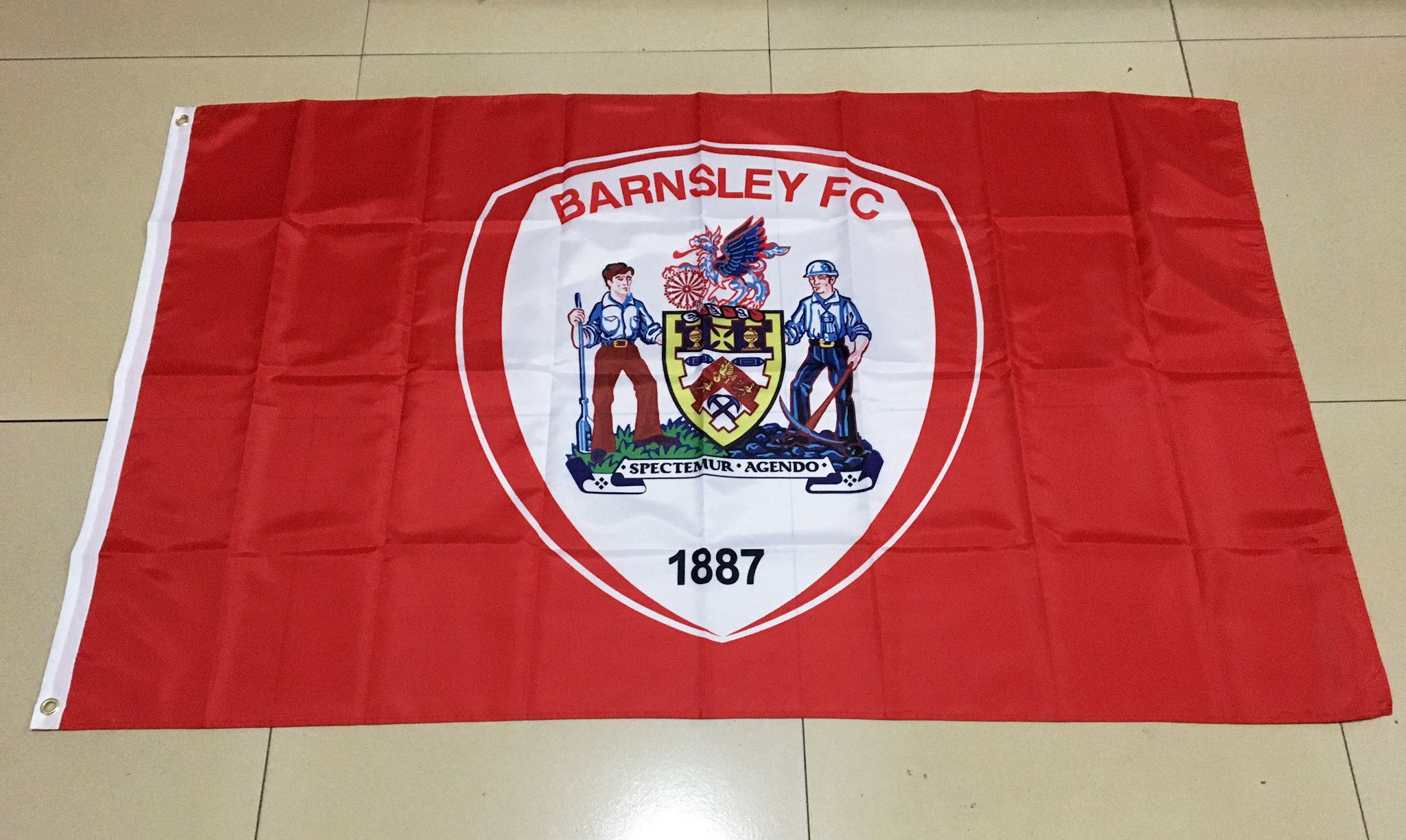 2020 England Barnsley Fc 3 5ft 90cm 150cm Polyester Epl Flag
