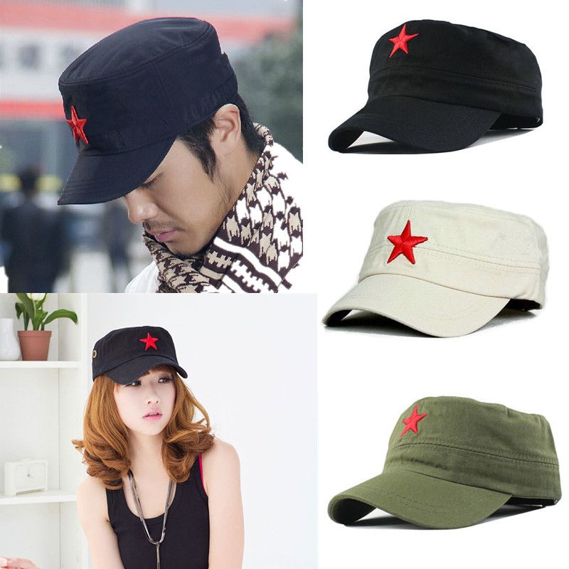 Hot Sale Vintage Unisex Women Men Patrol Fatigue Army Cap Fabric