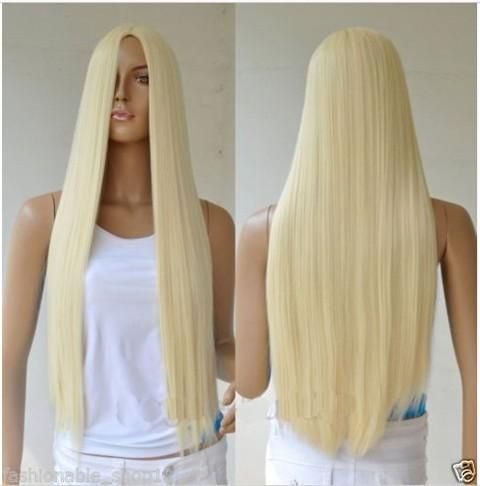 perruque blonde halloween