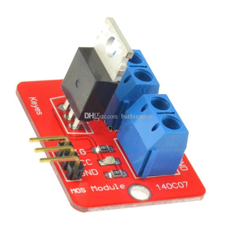 Top mosfet button irf520 mosfet driver module for arduino arm raspberry Buy Dropshipping Other Electronic Components Online, Cheap MOSFET