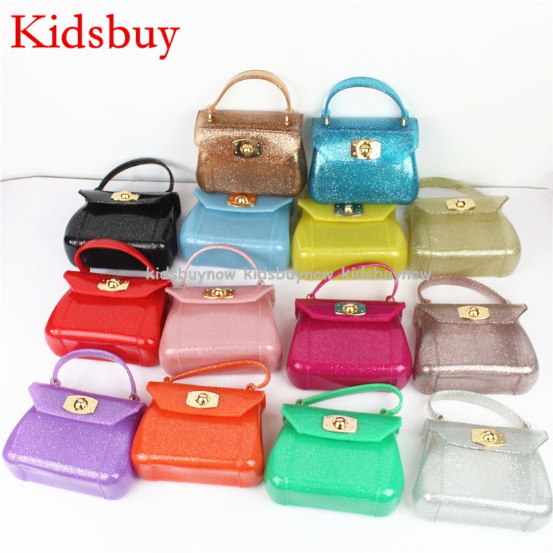 Kidsbuy bolsos de moda para niños de PVC bolsas para bebés bolsos de hombro con estilo para niñas preescolares niños mini monederos KB042