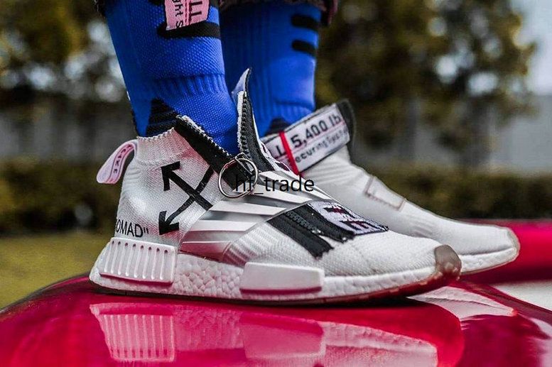 off white nmd city sock