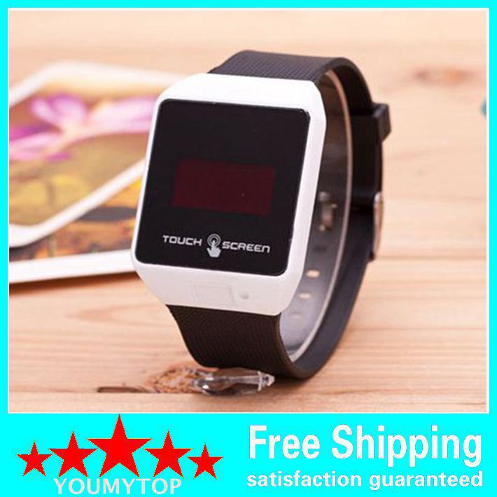 Fashion Led Watch For Ladies Digital Bracelet Wristwatches Women Touch Screen Electronic Watches Fast Epacket Shipping Chronograph Wrist Watch From Youmytop 2 03 Dhgate Com