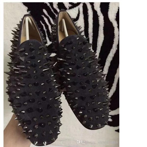 black dress shoes with spikes