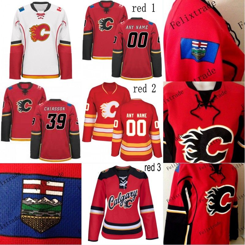 calgary flames custom jersey