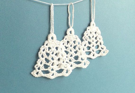 Addobbi Natalizi Alluncinetto.Acquista Addobbi Natalizi Alluncinetto Decorazioni Albero Di Natale Decorazioni Di Campane Bianche Alluncinetto Decorazioni Alberi Di Natale Decorazioni Le Feste 12 Pezzi A 5 94 Dal Crochetlxj Dhgate Com