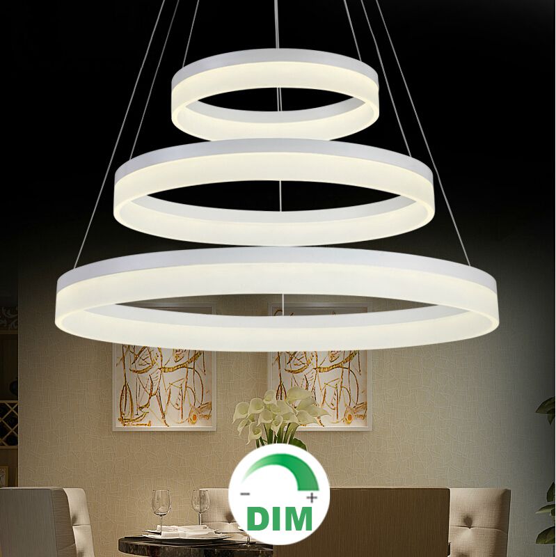 led circular chandelier