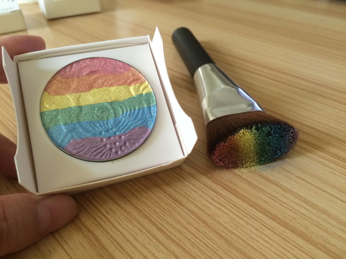 rainbow blush
