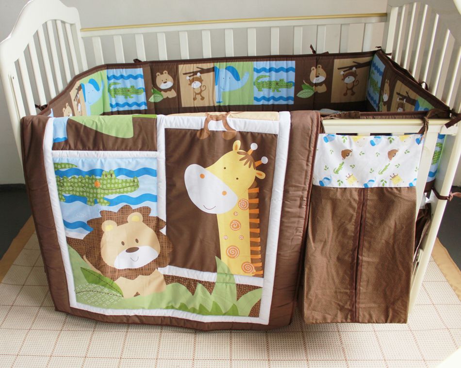 animal cot bedding