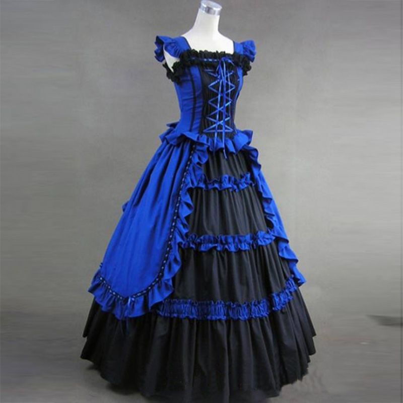 2021 Vestidos victorianos victorianos de de alta calidad Vestidos Victorianos Siglo XVIII Retro de arco de la princesa de bolas para mujeres