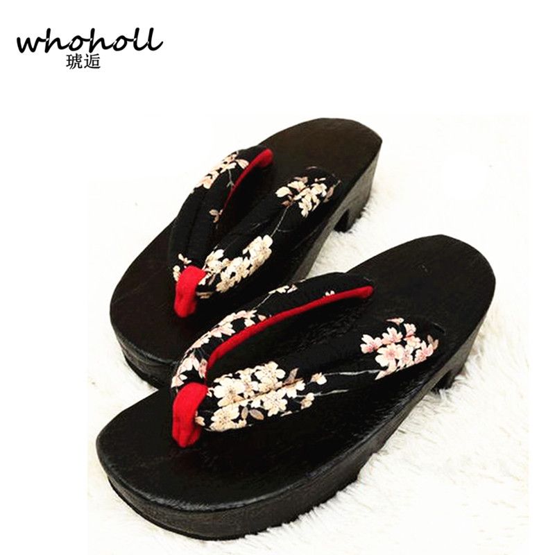 platform rubber clogs