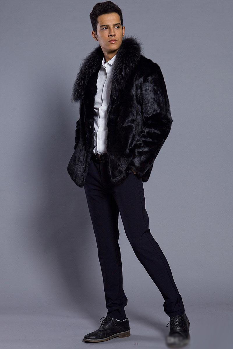 formal faux fur jacket