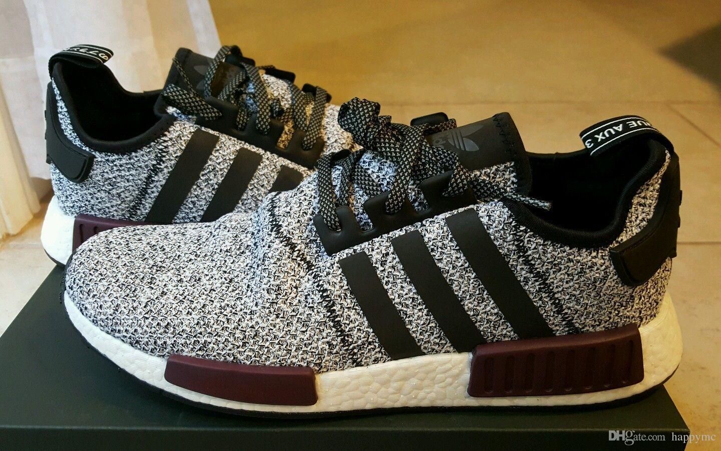 nmd champs burgundy