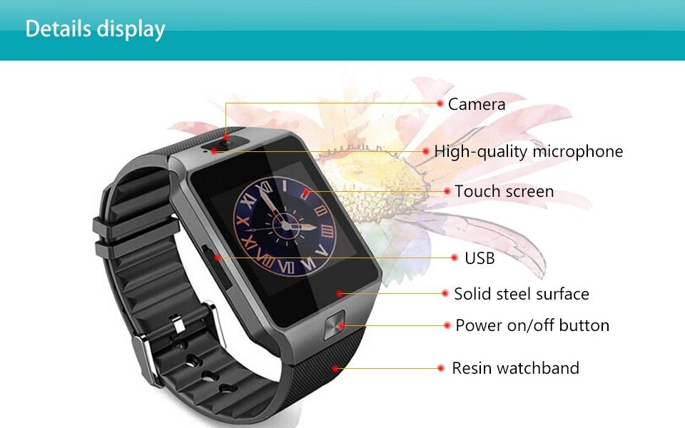 smartwatch compatible with iphone 6s plus