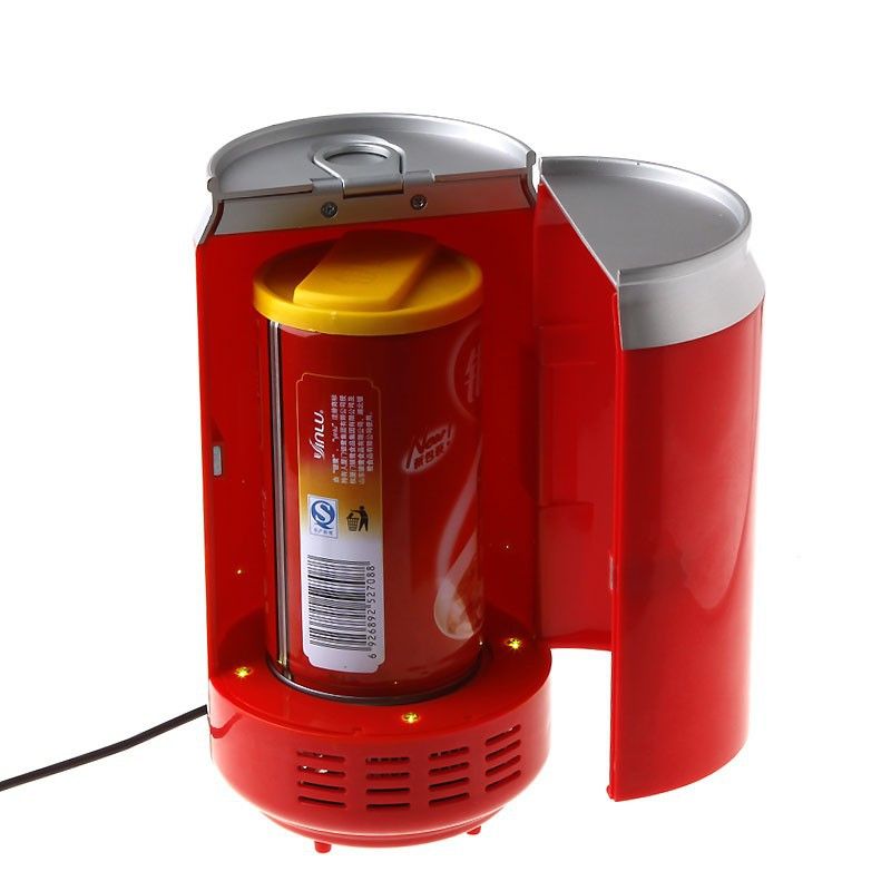 satin al tasinabilir usb sekilli sogutucu ve isitici mini coke buzdolabi icecek usb termoelektrik urpertici sut isinma buzdolabi ev ofis hediye