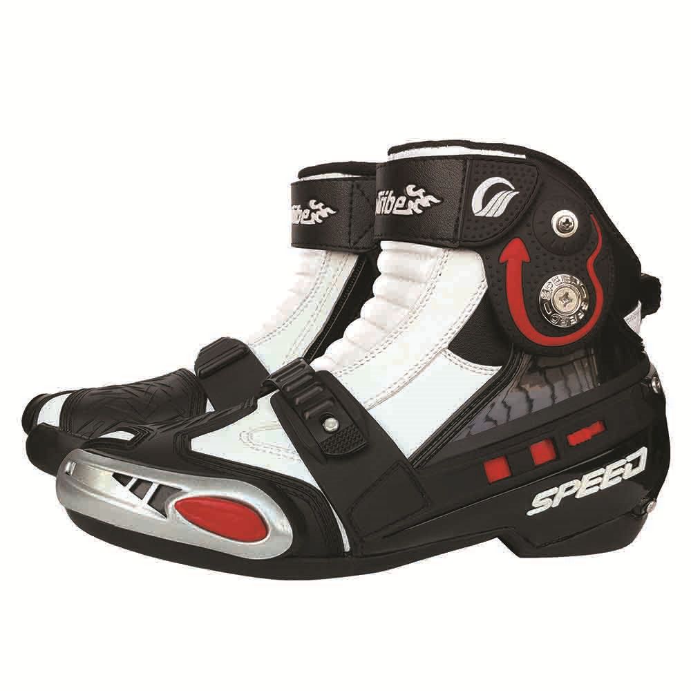 Men's Motocross Leather Long Racing Boots Motorcycle All Size ￼Available 