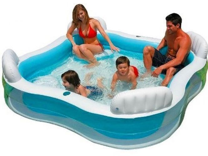 boat shaped paddling pool